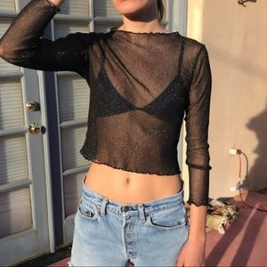 Brandy Melville mesh top